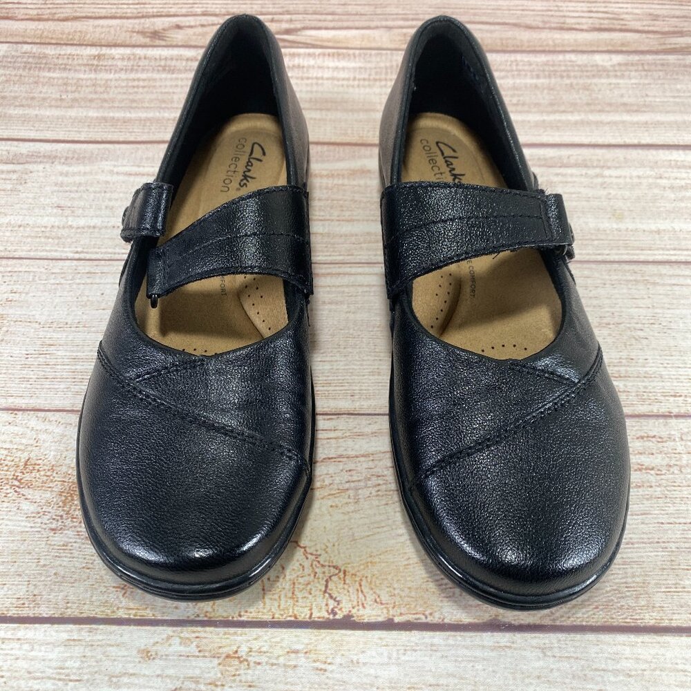 NWT Clarks Collection Ultimate Comfort Black Shoes Womans Size 8.5